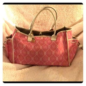 Pink D&B Overnight/Weekender Bag